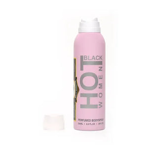 DEO HOT BLACK WOMEN 200ML