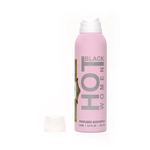 DEO HOT BLACK WOMEN 200ML